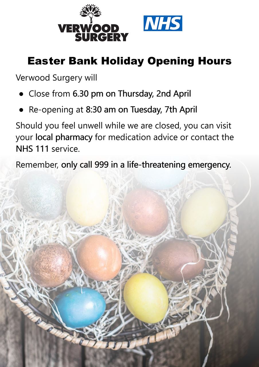 Opening hours poster